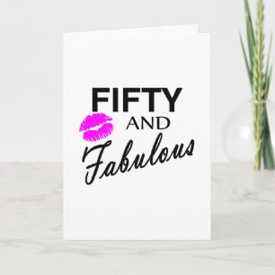 50 and Fabulous Card