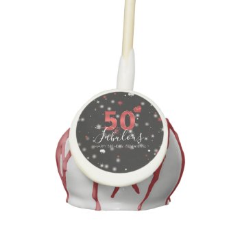 50 And Fabulous | Casino Vegas Birthday Cake Pops by chandraws at Zazzle
