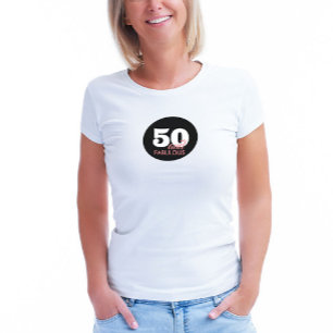50 and Fabulous Fiftieth Birthday T-Shirt