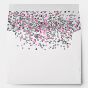 50 and Fabulous Glitter Birthday Envelope