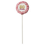 50 And Fabulous Gold And Pink Birthday Party Chocolate Covered Oreo Pop at Zazzle