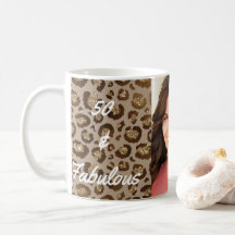 50 and Fabulous Photo Cheetah Print