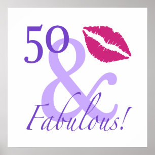 50 And Fabulous Poster