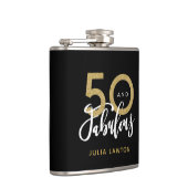 50 and fabulous stylish party  flask (Right)