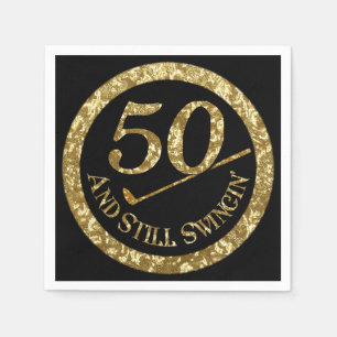 50 And Still Swingin' Napkins