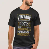 50 Anni Regalo 50° Compleanno Uomo Donna Vintage 1 T-Shirt