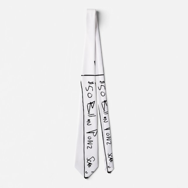 50 BILLION DOLLAR PONZI SCAM NECK TIE (Front)