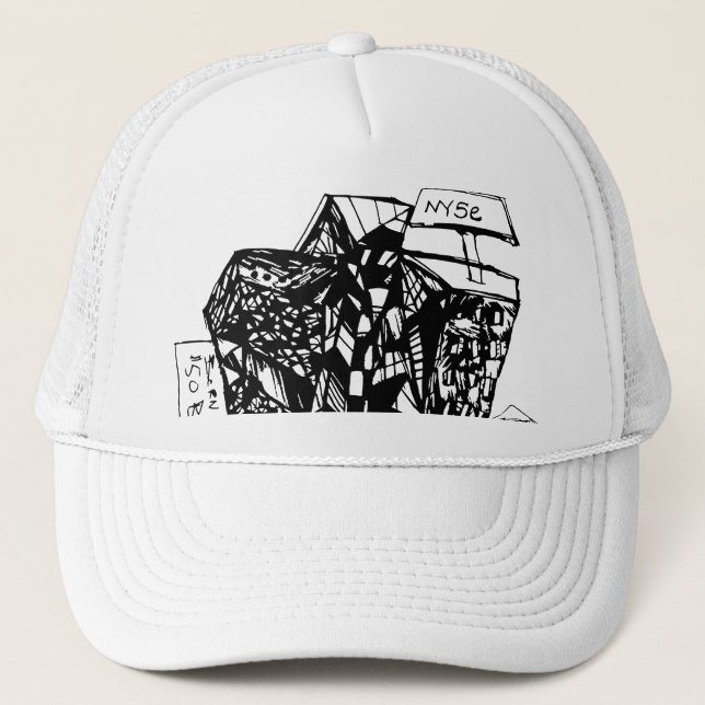 50 BILLION DOLLAR PONZI SCAM SVG TRUCKER HAT (Front)