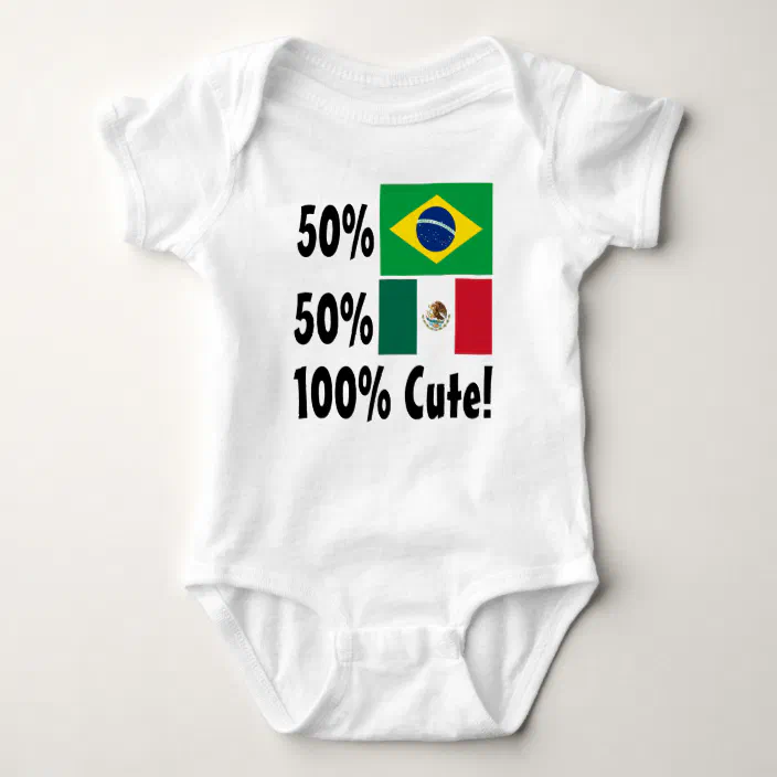 50% Argentinian 50% American 100% Awesome Argentina Flag Funny Baby Onesie