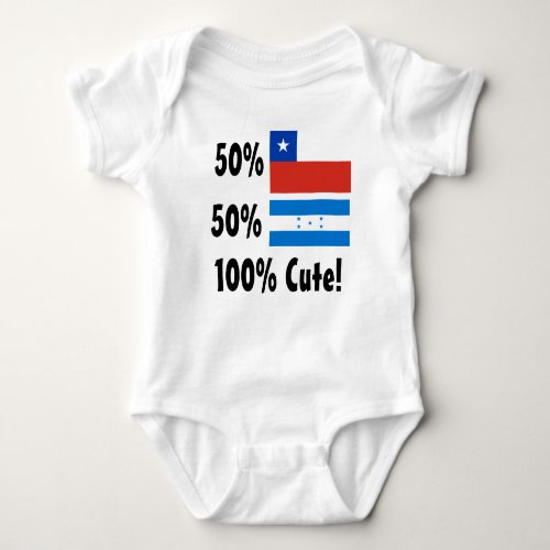 50 Chilean 50 Honduran 100 Cute Baby Bodysuit