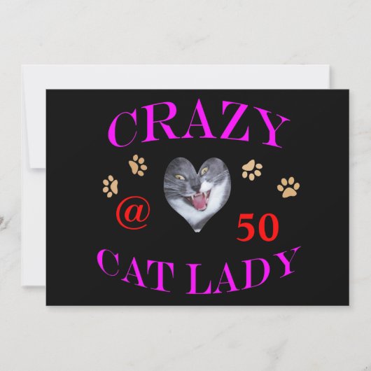 50 Crazy Cat Lady (Front)