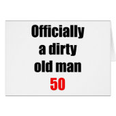 50 Dirty Old Man (Front Horizontal)