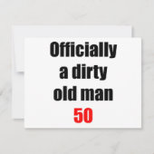 50 Dirty Old Man (Front)