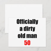 50 Dirty Old Man (Front/Back)