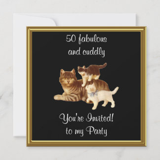 50 Fabulous and cuddly birthday Party Invitation