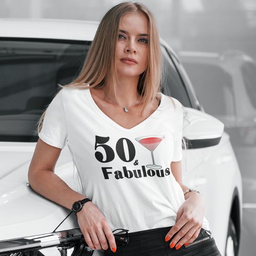 50  Fabulous Birthday Babe T_Shirt
