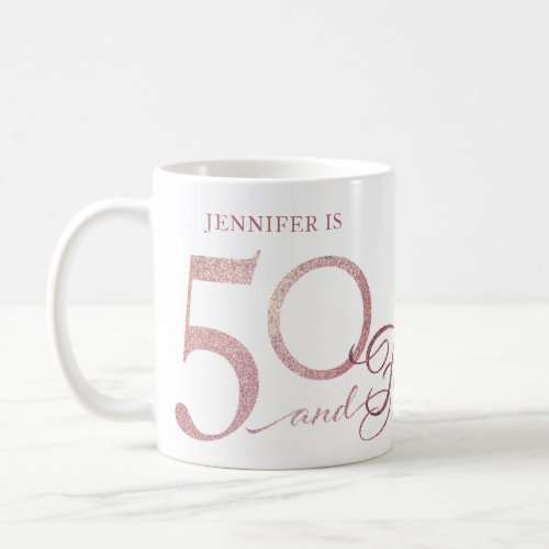 50 Fabulous Birthday Coffee Mug