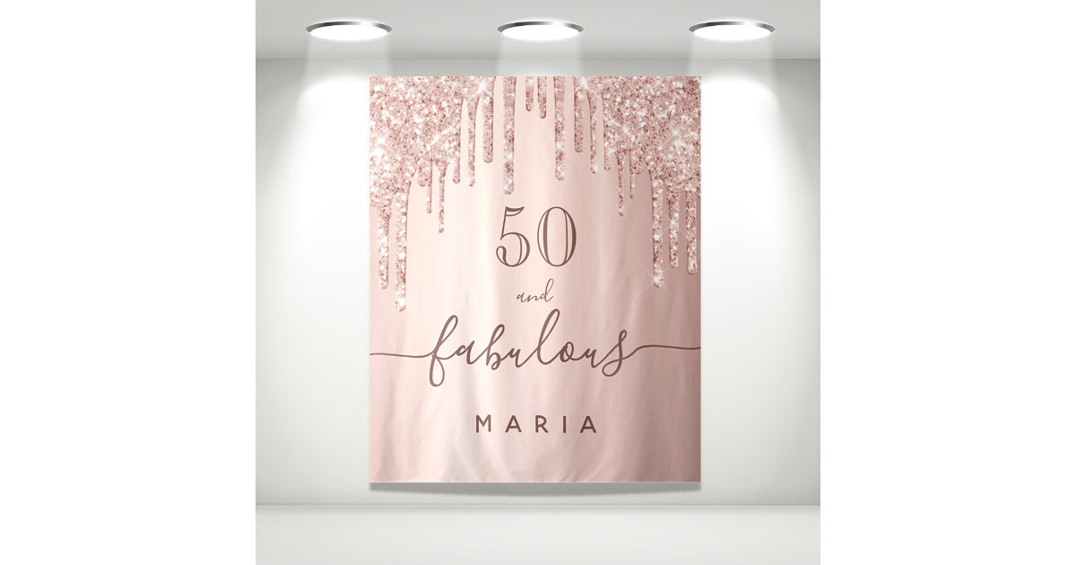 Personalized 50th Birthday Fabulous Design Birthday Tissue Paper — Potter's  Printing