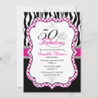 50 & Fabulous Birthday Party Invitation | Zazzle