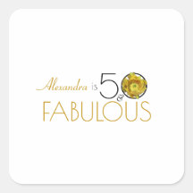 50 & Fabulous Gold & Black Yellow Cactus Flower