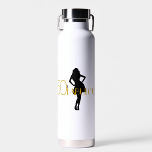 50 & FABULOUS THAT'S ME! 50th Birthday Modern Fun Water Bottle