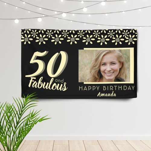 50  Fabulous Yellow Daisy Flower Watercolor Photo Banner