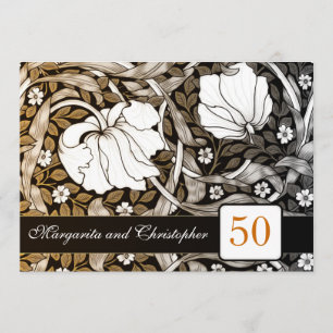 50 golden wedding anniversary invitations