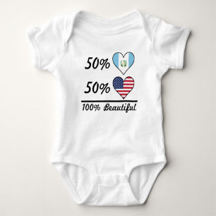 50% Guatemalan 50% American 100% Beautiful Baby Bodysuit