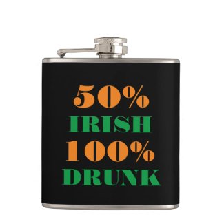 50% Irish 100% Drunk St Patric Design