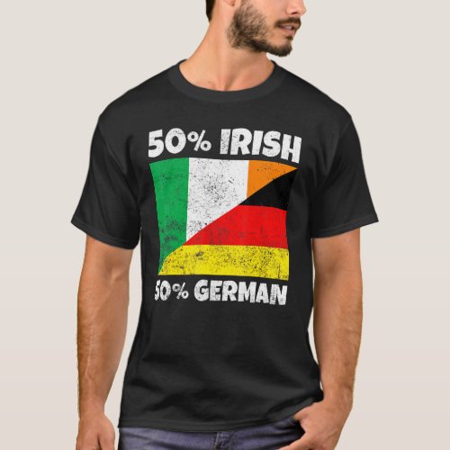 50 Irish 50 German Irish T_Shirt