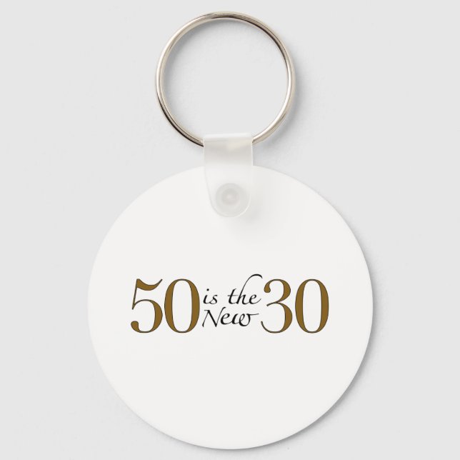 50 Is The New 30 Keychain (Front)