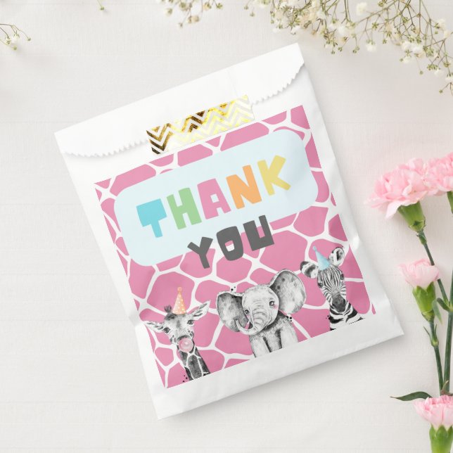 50 Party Animals Treat Bags | Party Animal Favors (Sealed)