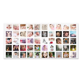 50 Photo Collage Personalized by Ricaso at Zazzle