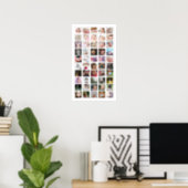 50 Photo Collage Personalized Poster (Home Office)
