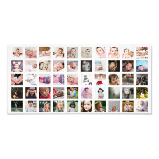 50 Photo Collage Personalized Print