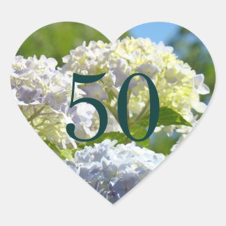 50 postage stamps Number Fifty Birthday stickers