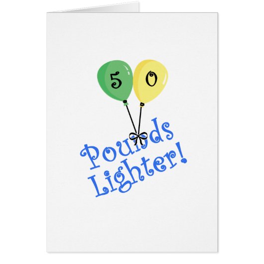 50 Pounds LIghter Cards (Front)