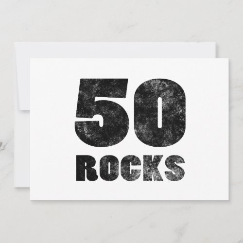 50 Rocks Custom Announcements