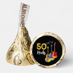 50 Rocks 50th birthday party Hershey®'s Kisses®