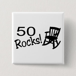 50 Rocks (Rocker) Button
