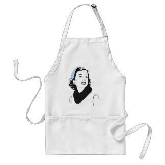 50"s Lady Adult Apron