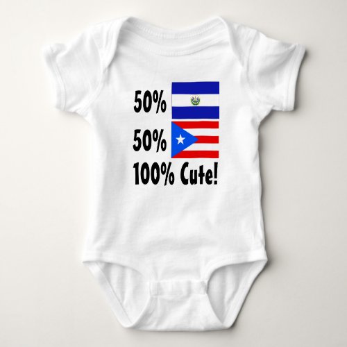 50 Saldavorian 50 Puerto Rico 100 Cute Baby Bodysuit