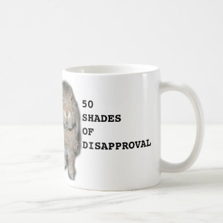 50 Shades of Disapproval Rabbit Mug