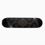 50 Shades Of Grey - Fractal Art Skateboard