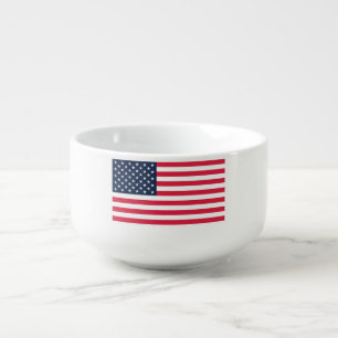 50-Star American Flag: Old Glory Stars and Stripes Soup Mug
