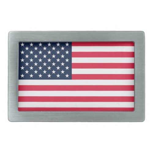 50 Star Flag United States of America Belt Buckle