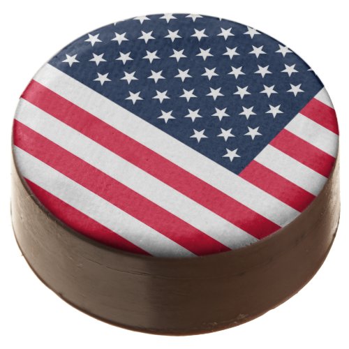 50 Star Flag United States of America Chocolate Covered Oreo