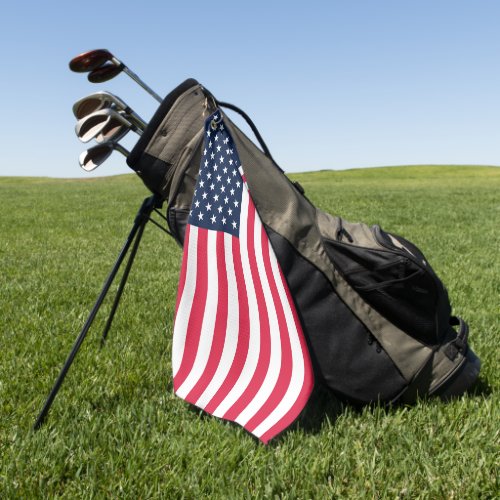 50 Star Flag United States of America Golf Towel
