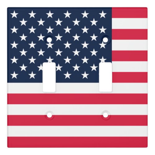 50 Star Flag United States of America Light Switch Cover