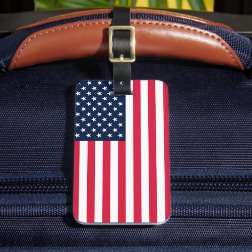 50 Star Flag United States of America Luggage Tag